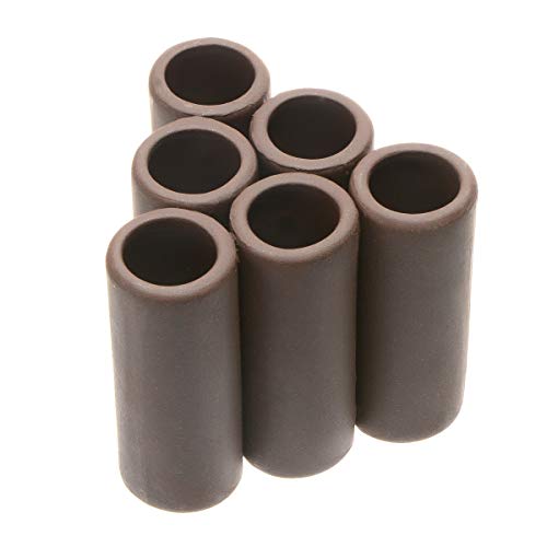 Saim Aquarium Breeding Cave Ceramic Shrimp Shelter Spawning Tube Shrimp Hide Ornament Hiding Cave Decorations Hideaway Pipe, Betta Accessories (6 Holes)