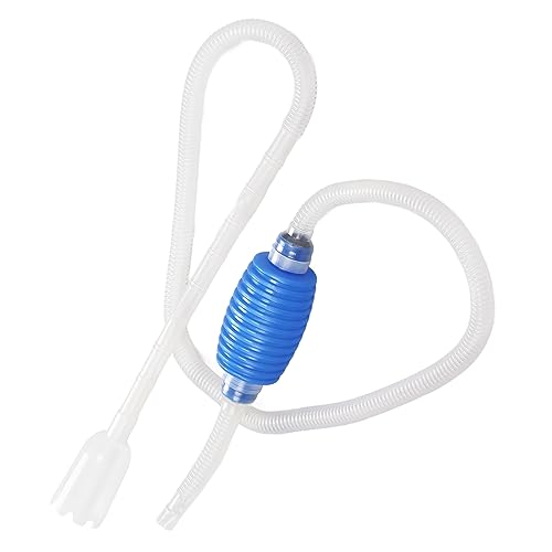 Aquarium Siphon, Fish Tank Water Change Cleaning Tool, Fish Tank Siphon, Aquarium Vacuum, A Hand Syphon Pump to Drain Cleaning Tool, Gravel Cleaner for Fish Tank