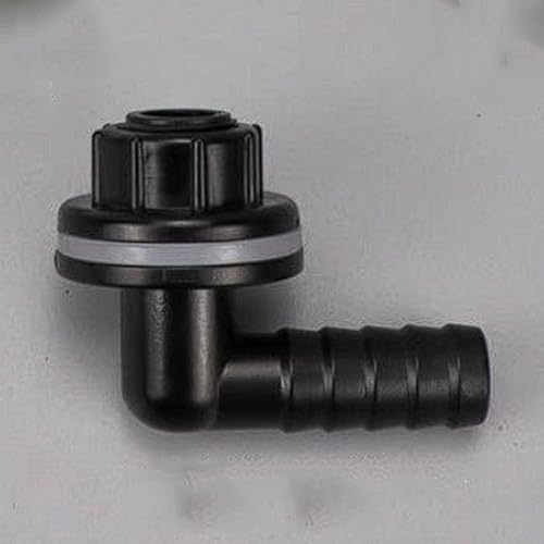 3/8 inch Pagoda-Style Flexible Hose Drain Head for Aquariums, Powerful Connector, Water Tank Outlet