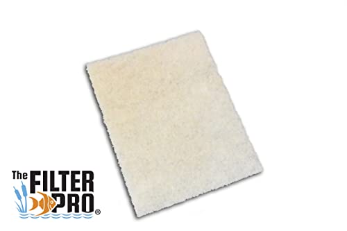 Cut Replacement Skimmer Mat Beige Coarse Filter Media to Fit Popular Brands, Made in USA (14" x 18" x 1.25" Thick - 3 Pack) - size: 14" x 18" x 1.25" - 3 Pack