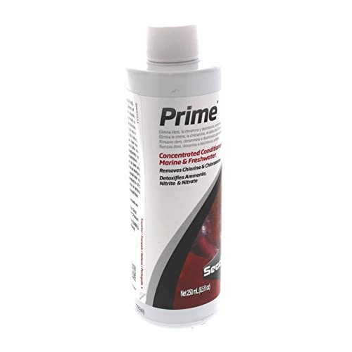 Seachem Prime 250ml - size: 250 mL, style: Conditioner