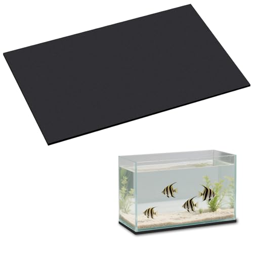 Aquarium Leveling Mat, 21.6 x 13Inch Aquarium Fish Self Leveling Mat for Under Tank, Waterproof Compressible Neoprene Mat, Neoprene Sponge Foam Rubber Sheet Roll Without Adhesive