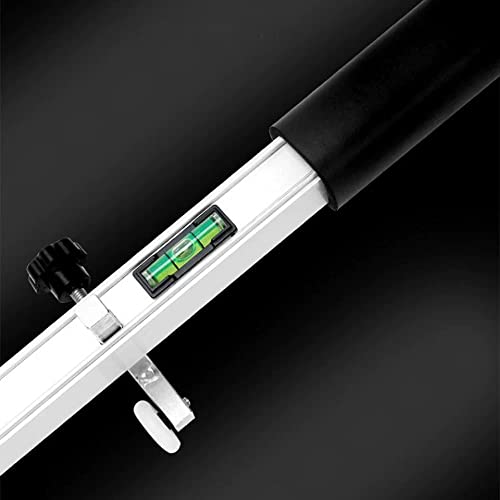 Tile Flat Ash Device Floor Tile Leveler Leveling Flat Sand Tiling Paving Tool Retractable 23-31 Inch Tiling Spreader with Thickness Gauge for Sand/Cement Leveling