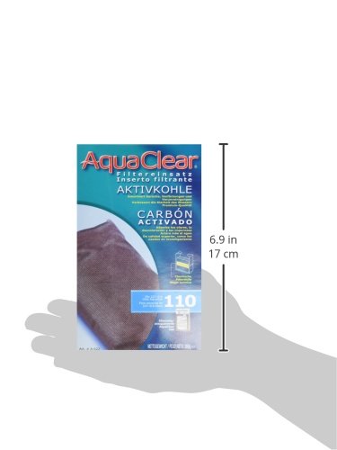 Aqua Clear AquaClear Activated Carbon Filter Inserts – Replacement Chemical Filter Media for 110 Gallon Tank