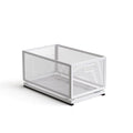 Pull Out Cabinet Organizer, Slide Out Drawers Fixed with Adhesive Nano Film, Pantry Shelves Sliding Drawer Storage Organization for Kitchen/Bathroom/Bedroom (15.7*9.4*8.3inch/40*24*21.2cm) - size: 15.7*9.4*8.3inch/40*24*21.2cm