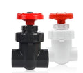 PVC Gate Valve 20/25/32/40/50/63mm UPVC/PVC Precision Flow Control Ball Valve Dark Gray - size: 40mm DN32 Dark Gray