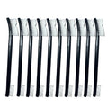 10 Nylon Brushes for Sneakers, Aquariums & Electronics – Non-Scratch, Includes Angled Brush for Bicycle Chains - Perfect for Tight Spaces - Car Detailing Nylon Brushes for Guns, Tiles & Car Interiors - size: 10 pcs