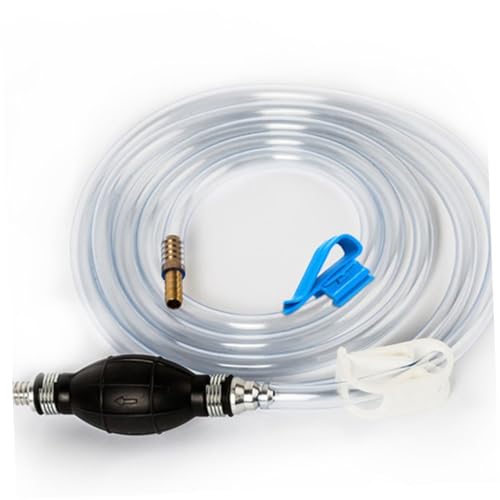 Didiseaon Manual Water Suction Hose and Vehicle Guide Oil Tube Siphon Pump for Car Fuel Transfer and Fish Tank Cleaning with Practical Home Siphon Pump Kit