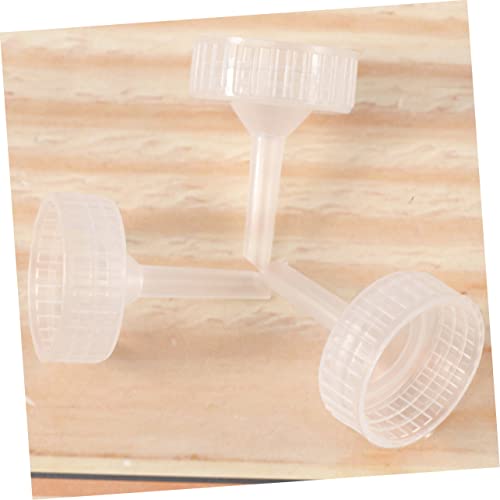 BESPORTBLE 25pcs Shrimp Incubator Caps Practical Hatching Bottle Caps for Fish Tank Easy to Use Shrimp Breeding Tools Fits Standard Beverage Bottles Plastic Material