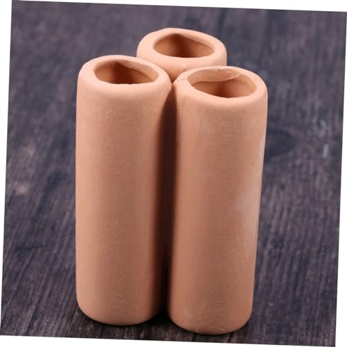 Happyyami Aquatic Plants Moss Tube Cultivating Container Ceramic Mineral Holder for Fish Tank Decoration and Aquatic Plant Growth