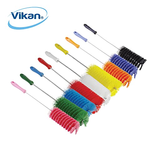 Vikan 53706 Tube Brush,2.4",PP/PBT,Yellow - color: Yellow