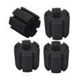 AQUANEAT Aquarium Sponge Filter Replacement, Fish Tank Foam Replacement,4 Packs (Middle up to 20Gal) - size: Middle up to 20Gal