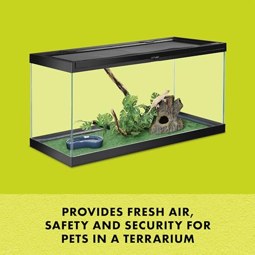 Zilla 11435 Fresh Air Screen Cover, 48-Inch by 18-Inch,Black - size: 48" x 18"