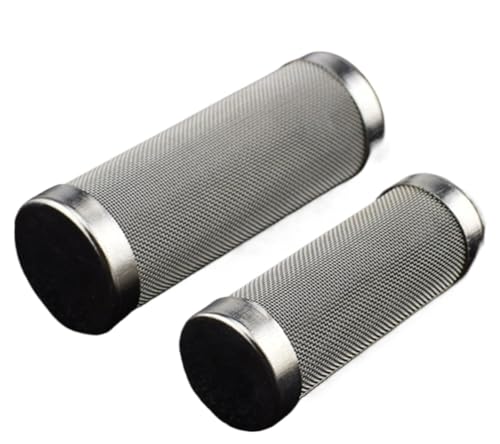 Aquarium Stainless Steel Mesh Filter Guard 10pcs Fish Tank Filter Stainless Steel Inlet Case Mesh Shrimp Nets Special Cylinder Filters Inflow Inlet Protect Aquarium Accessories(Small) - color: Small