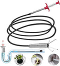 Flexible Grabber Claw Tool 118", Extra Long Grabber Reacher Tool, Drain Snake Hair Drain Clog Remover with 4-Claw Pickup Tool for Sink, Shower, Bathtub, Toilet and Pipe Cleaning - style: 118 IN