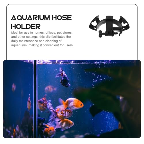 2Pcs Water Pipe Clip for Fish Turtle Durable Aquarium Hose Clamp for Pipes Secure Water Change Siphon Tube Holder