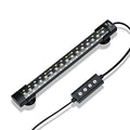 hygger 24/7 Mode Submersible Aquarium LED Light, Full Spectrum Hidden Fish Tank Light with 3 Rows Beads 7 Colors Auto On Off Sunrise-Daylight-Moonlight, Adjustable Timer Brightness - size: 12in 8W