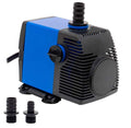 792 GPH Submersible Water Pump - Adjustable Quite Aquariums, Fountains, Hydroponics, and Pond Pump, 9.1ft Lift, 55W - color: Blue; 1 Pack, size: 792 GPH