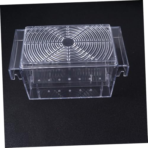 jojofuny Aquarium Breeding Tank Fish Isolation Box Acrylic Fish Hatching Incubator for Guppy and Betta Suitable for Home and Tank Breeders