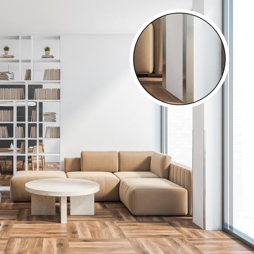Therwen 10 Pcs 304 Stainless Steel Wall Corner Guards 0.5 x 0.5 x 36 Inch Self Adhesive Heavy Duty Corner Protector Trim with 90 Degree Angle for Wall Protection Metal Edge Guard - size: 0.5 x 0.5 x 36 Inch
