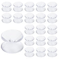 20 Piece Double Sided Suction Cups 20mm/0.8 Inch Clear PVC Plastic Sucker Pads for Glass Table Mirror Furniture Spacers