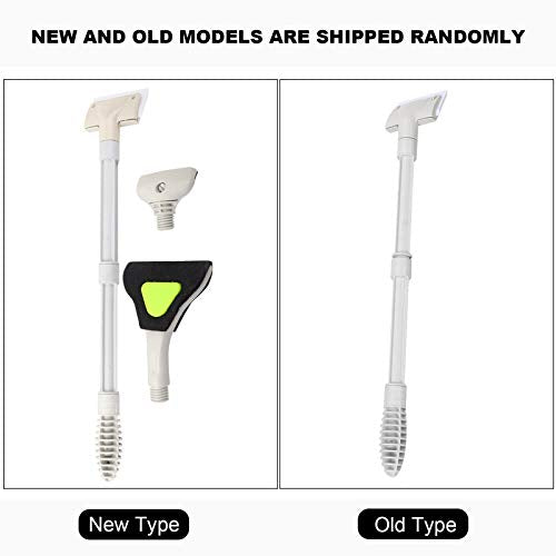 3 in 1 Aquarium Maintenance Tools Set,Aquarium Cleaning Tool Set,Glass Brush,Silicone Pad Scraper,Acrylic Scraper, with 2 Extension Tubes,Fish Enclosure Care for Acrylic