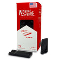 Wobble Wedges Flexible Plastic Shims - Leveling Shims for Home Improvement, Furniture Levelers, Table, and Toilet for Leveling - Made in USA Plastic Wedges Shim for Appliances (Black, 75-Pack) - size: 75