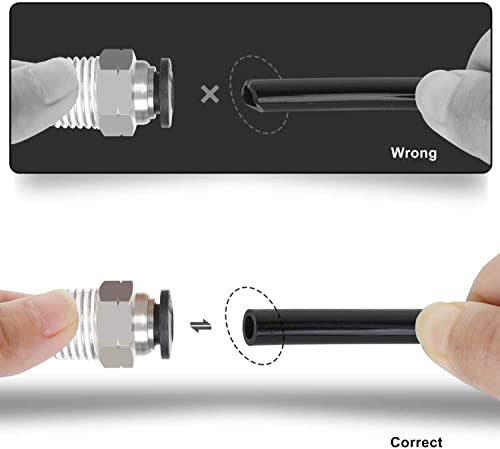 LokoCar Nylon Air Line 50ft 1/2" OD Pneumatic Nylon Tube DOT Approved SAE J844 Airline For Air Brake Tubing or Fluid Transfer Black - size: 1/2" OD 50 Feet