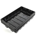 YoleShy 10 Pack Seed Starter Tray Reusable Plastic Plant Seedling Starter Trays Thickened Sturdy Durable for Germination Growing Microgreens Planting Propagation, Without Drain Holes, 14.5"x9" - size: 10 Pack - Black