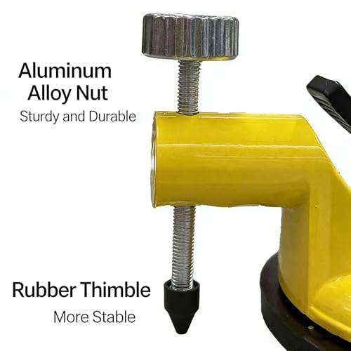 Adjustable Height Setter - Professional Countertop Leveling Tool for Granite, Marble, Quartz Tile & Wood Board - Aluminum Alloy Adjustable Height Setter