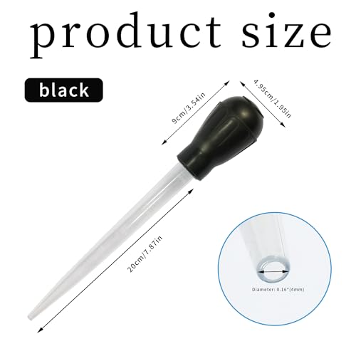 Aquarium Siphon Water Changer - Blue & Black Gravel Vacuum Cleaner Tool Kit for Fish Tanks