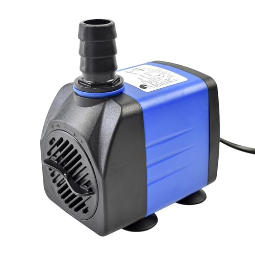 Submersible Water Pump 10W 158GPH AC 110V FishTank Pump 4.1ft High Liftfor Aquarium Hydroponics - color: 10w 600l/H