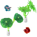 2PCS Magnetic Betta Leaf Hammock,Betta Fish Resting Spot Plastic Betta Fish Bed for Aquarium - Adjustable Betta Tank Accessories for Resting, Hiding, Bubble Nest,Betta Fish Decor