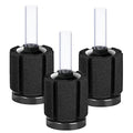 AQUANEAT 3 Pack Aquarium Bio Sponge Filter Breeding Fry Betta Shrimp Nano Fish Tank (Small up to 10Gal) - size: Small up to 10Gal