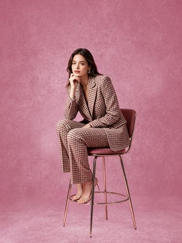 5x7 ft Pink Backdrop,Classic Abstract Texture Photo Background for Headshots,Portraits,Studio and Events,Vintage Romantic Photography Backdrop - color: Pink Textured, size: 5x7ft