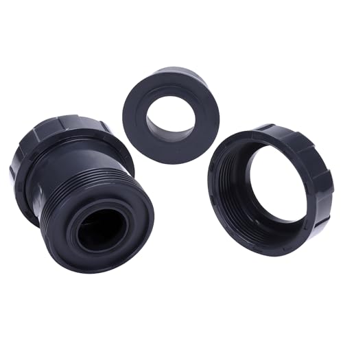 DERNORD 1-1/4" UPVC True Union Ball Check Valve with Full Port, EPDM Seals, Rated at 200 PSI, 1-1/4 Inch Socket - size: 1-14 inch