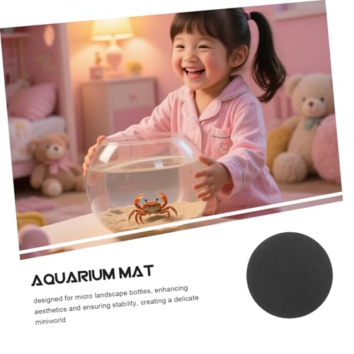 Non-Slip Fish Tank Mat Nonslip Tank Bottom Mat for Aquarium Nonslip Pad Reptile - size: 12.00X12.00X1.00CM