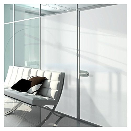 BDF MTWH Decorative Window Film White Matte Frosted Opaque Privacy - 36in X 7ft - size: 36in X 7ft