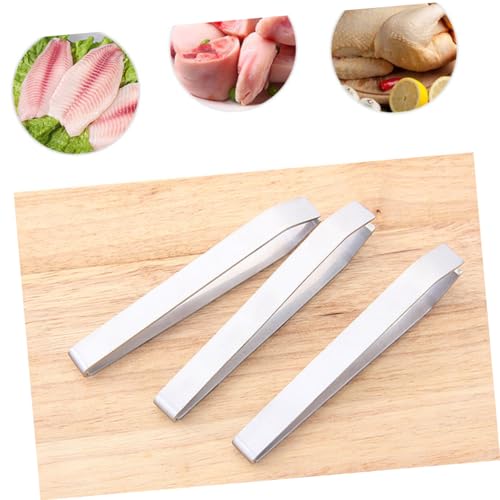 Fish Bone Clamp Tweezers Stainless Steel Tweezers for Kitchen Aquascaping