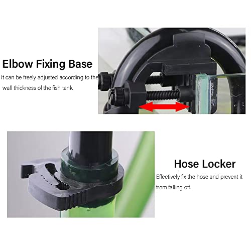 Aquarium Canister Filter Inlet Outlet, Fish Tank Filter Tube Aquarium External Canister Filter Water Inflow Outflow Tube for HW302B/303B - color: Filter Tube