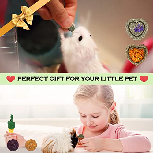 VESPRO Bunny Toys, 21PCS Rabbit Chew Toys for Teeth, Guinea Pig Natural Treats, Timothy Hay Sticks for Chinchillas Hamsters Rats, Small Animals Teeth Grinding - size: 1 Count (Pack of 2)