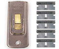 IVY Classic 11156-2: Razor Blade Scraper, 2 Pack, with 10 High Carbon Steel Blades, Made in USA - style: 2 Scrapers + 10 Blades