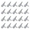 AQUANEAT Aquarium Control Valve 20PCS,Fish Tank 2 way Valves for 3/16" Airline Tubing, Plastic Air Regulator, for Aquarium Air Pump Accessories