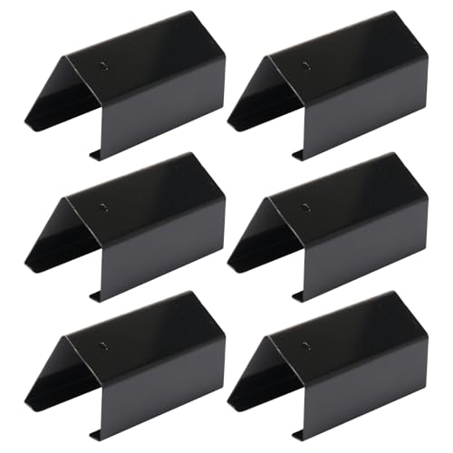 6PCS Reptile Screen Tank Clips, Terrarium Covers Heavy Duty Screen Clips for 5-29 Gallons, Reptile Aquarium Lid Clip, Screen Tank Metal Clip Escape for an Array of Reptiles from Terrarium