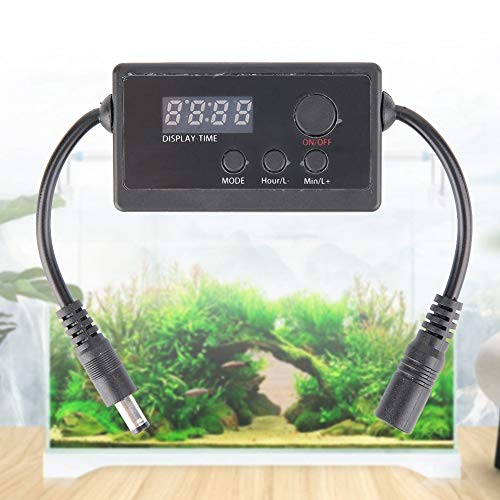 Aquarium Light Timer, LED Intelligent Lighting Timing Dimming System Dimmer Modulator for Fish