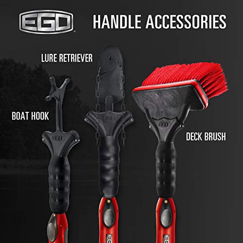 Ego S1& S2 Fixed Handles, Fishing Net Extension, Multiple Lengths, Strong & Lightweight, Easy Net Removal, Modular System, 30+ Attachments - color: Blue, size: 13"
