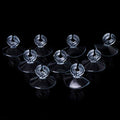 Aquarium Suction Cup 10 Pieces Aquarium Suction Cup Diameter 1.2in Sucker with Clips Fish for Pipe Hose Tube Holder