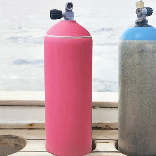 kowaku Scuba Diving Tank Cover Neoprene Dive Cylinder Sleeve Dive Tank Protective Cover - color: Pink