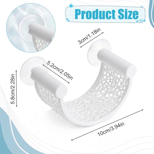 Betta Fish Hammock, Aquarium Floating Bed for Small Fish Minimalist Floating Rest Platform with Suction Cup Betta Hammock Fishes Tank Accessories for Shrimp Fishes Bettas(White) - color: White