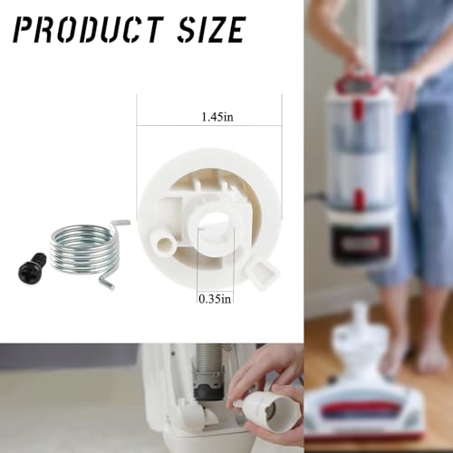 Elbow Valve Latch Swivel Screw Lock Holder Compatible with Shark NV500 NV501 NV502 NV552,etc.(Rear Hose Swift Valve and Latch Lock The Elbow onto The Vacuum Cleaner Body)
